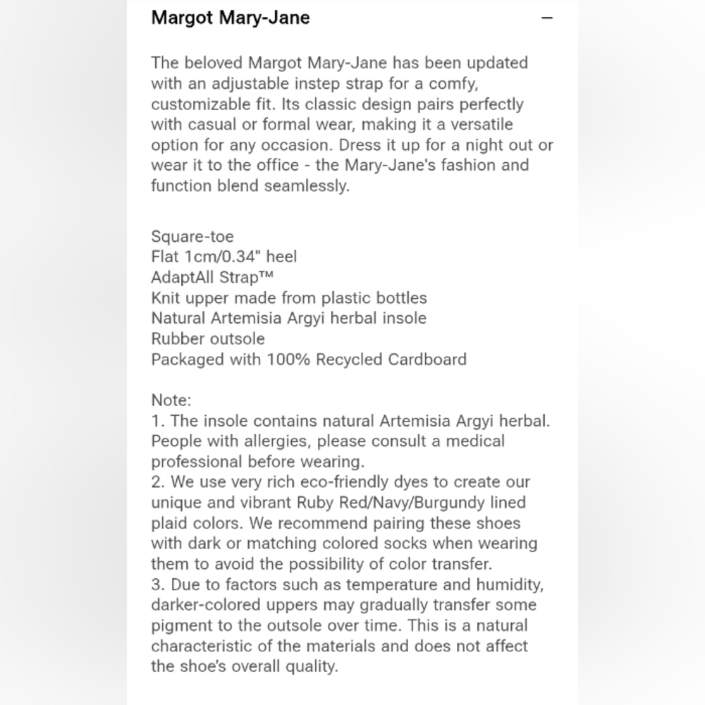 VIVAIA Square-Toe Mary-Jane (Margot Mary-Jane) Black Fits Like An 8. - Picture 15 of 16